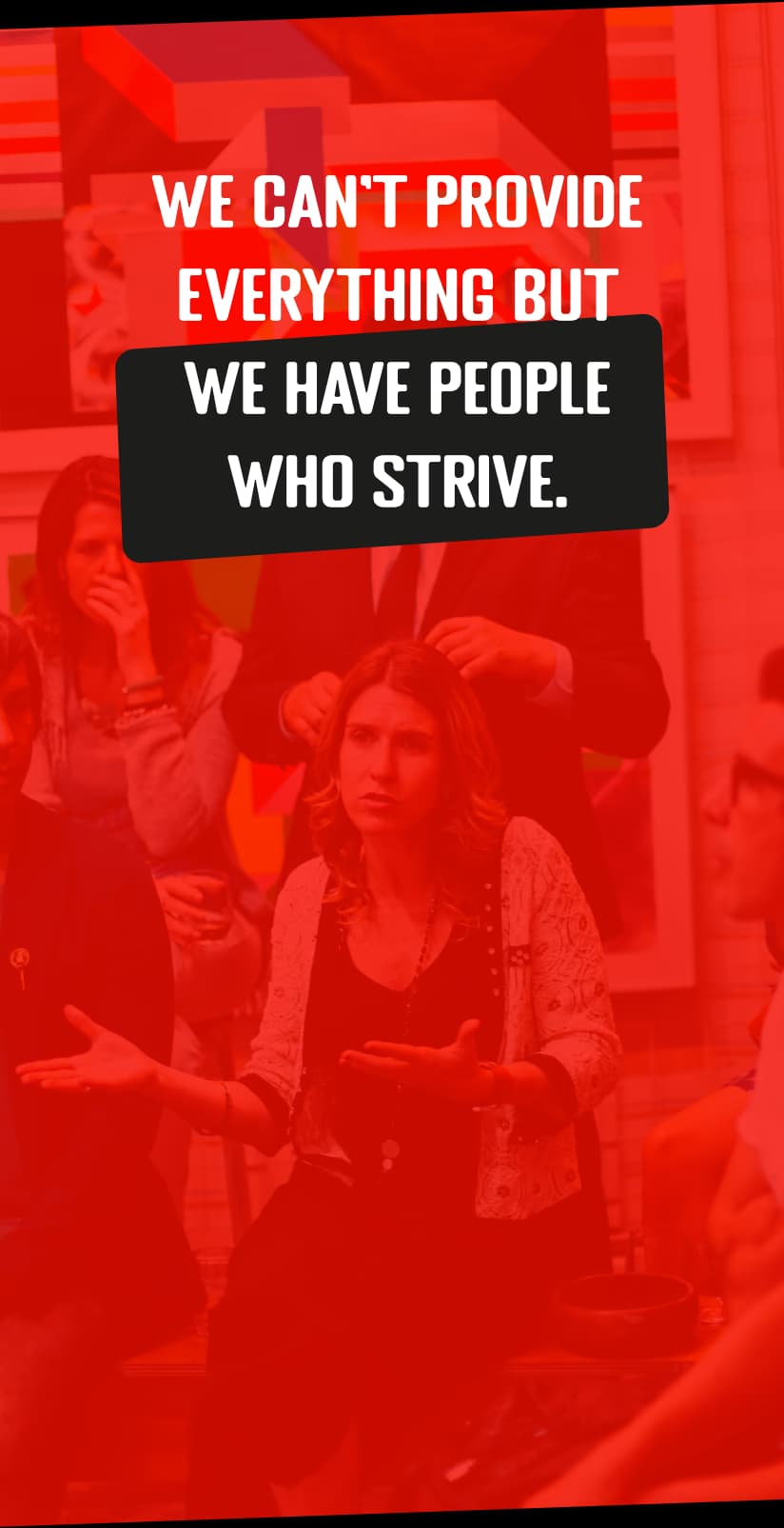 We have people who strive (Mobile)