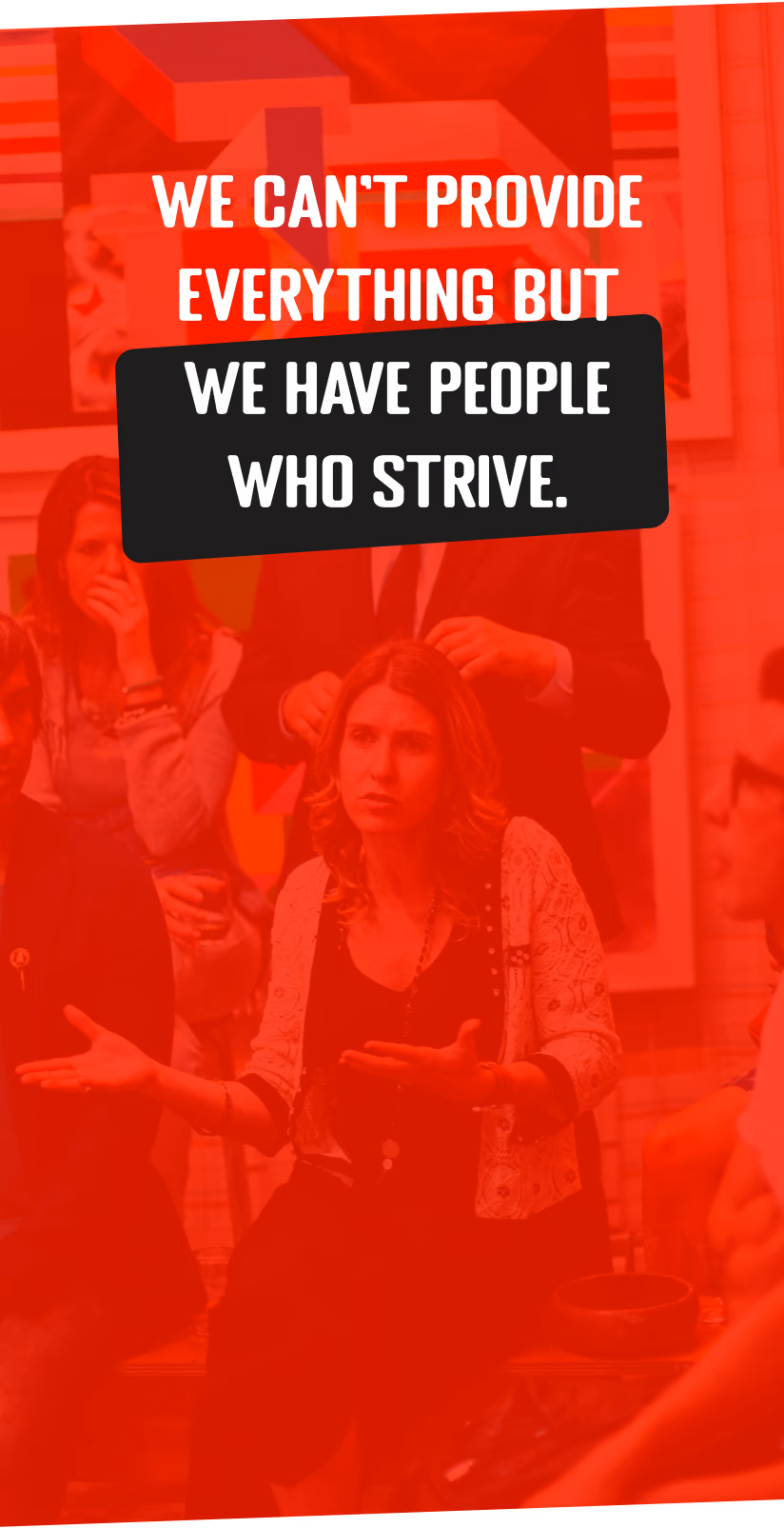 We have people who strive (Mobile)